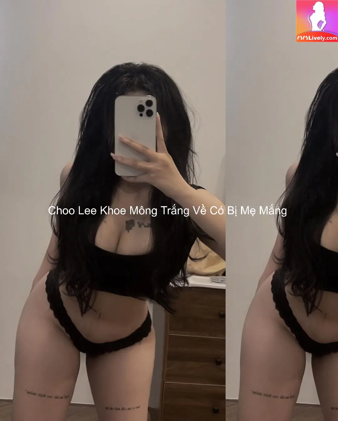 Choo Lee Khoe Mông Trắng Về Có Bị Mẹ Mắng 2